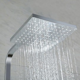 Shower Tap Contemporary Rain Shower/Handshower Included Brass Chrome