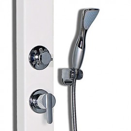 Shower Tap Contemporary Rain Shower / Handshower Included Chrome