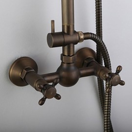 Shower Tap Antique Rain Shower / Handshower Included Brass Antique Brass