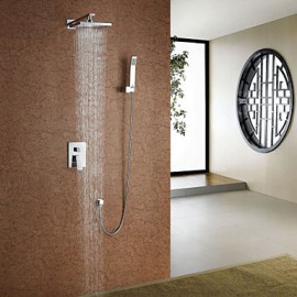 Personalized Shower Tap set Contemporary Style shower Tap with 8 inch Shower head+Hand Spray