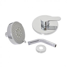 Shower Tap Contemporary Rain Shower Chrome