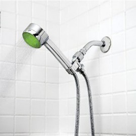 3-Color ABS Temperature Detectable LED Color Changing Hand Shower