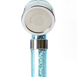 New Anion SPA Head Shower Handheld Water-saving Bath Shower Nozzle Sprinkler Sprayer Filter Transparent