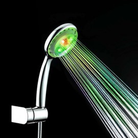 Colorful ABS LED Color Changing Hand Shower