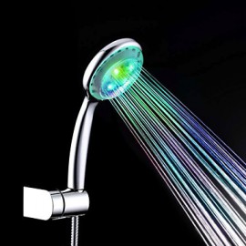 Colorful ABS LED Color Changing Hand Shower