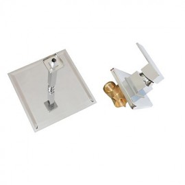 Shower Tap Contemporary Rain Shower Brass Chrome