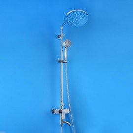 Shower Tap Contemporary Rain Shower / Handshower Included Brass Chrome