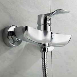 Shower Tap Centerset / Wall Mount with Chrome Single Handle Two Holes