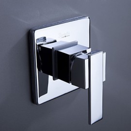 Shower Tap LED / Wall Mount with Chrome Single Handle Two Holes