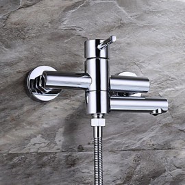 Bathtub Tap - Contemporary Brass (Chrome)