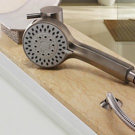 Bathtub Tap - Contemporary - Waterfall / Handshower Included - Brass (Nickel Brushed)