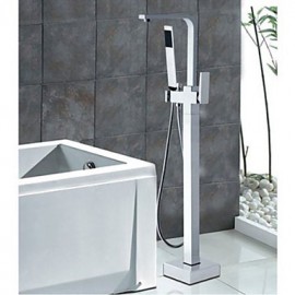 Contemporary - Floor Standing - Brass (Chrome)