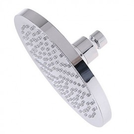 Chrome Finish Round 3 Colors Temperature-controlled LED Shower Head