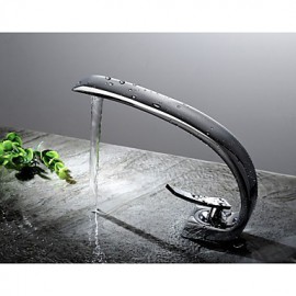 Aquafaucet Unique Bathroom Sink Vessel Faucet Vanity Mixer Tap Chrome Brass