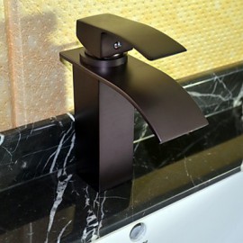 Art Deco / Retro Waterfall Brass Oil-Rubbed Bronze