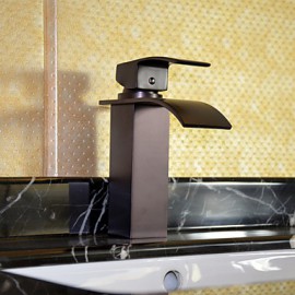 Art Deco / Retro Waterfall Brass Oil-Rubbed Bronze