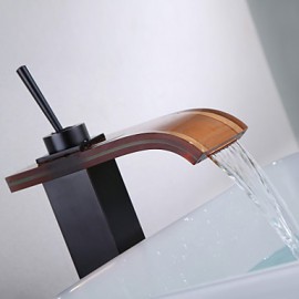 Art Deco / Retro Waterfall Brass Oil-Rubbed Bronze