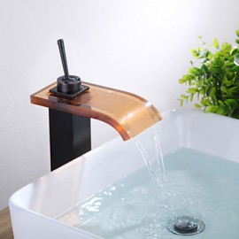 Art Deco / Retro Waterfall Brass Oil-Rubbed Bronze