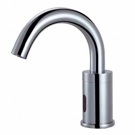 Bathroom Sink Faucet Contemporary Touch/Touchless Brass Chrome