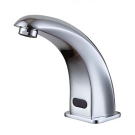 Bathroom Sink Faucet Contemporary Touch/Touchless Brass Chrome