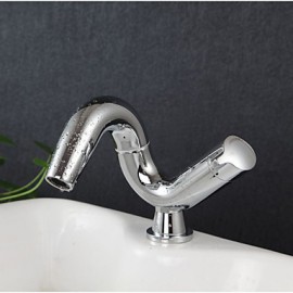 Centerest Rotatable Chrome Finish Bathroom Sink Faucet Basin Mixers Taps