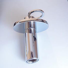 Contemporary Brass Waterfall Bathroom Sink Faucet