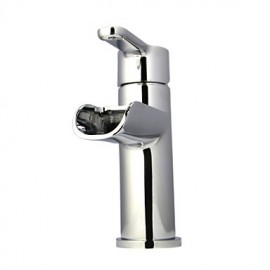 Enzorodi Bathroom Basin Sink Faucet Tap 1-Handle Brass Chrome