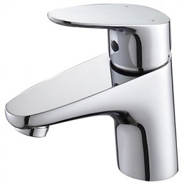 Enzorodi Bathroom Basin Sink Faucet Tap 1-Handle Brass Chrome