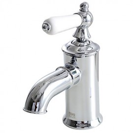 Enzorodi Bathroom Basin Sink Faucet Tap 1-Handle Polished Chrome