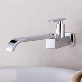 High Quality 360 Rotation Single-Tube Kitchen Tap Faucet Chrome Sink Cold Tap Single Handle Faucet