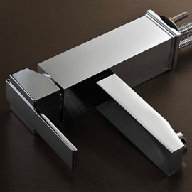 High Quality Chrome Plated Brass Sink Faucet - Silver