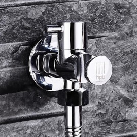 Contemporary Chrome Finish Brass Bidet Faucet