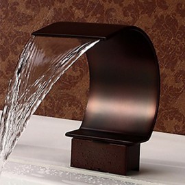 Mlfalls Brands Waterfall Oil Rubbed Bronze Bathroom Basin Or Tub Faucet