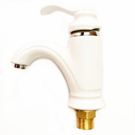 Modern Style Oil-Rubbed Ceramic Glaze Strengthen Porcelain One Holes Single Handle Ceramic Faucet