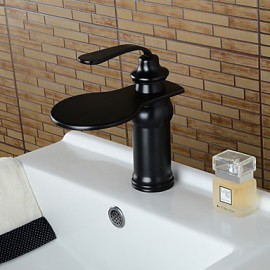 Personalized Bathroom Sink Faucet Oil-Rubbed Bronze Finish Single Handle