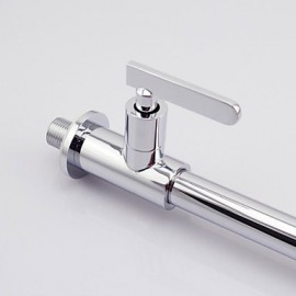 Bathroom Sink Faucet In Modern Brass Single Kitchen Cold Water Faucet