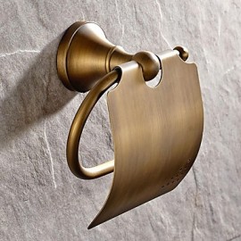 Bathroom Products, 1pc High Quality Antique Brass Toilet Paper Holder