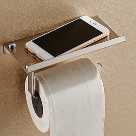 Toilet Paper Holders, 1 pc Contemporary Stainless Steel Toilet Paper Holder Bathroom