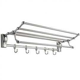 Towel Bars, 1 pc Universal Rustless Iron Towel Bar Bathroom