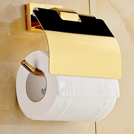 Toilet Paper Holders, 1 pc Contemporary Brass Toilet Paper Holder Bathroom