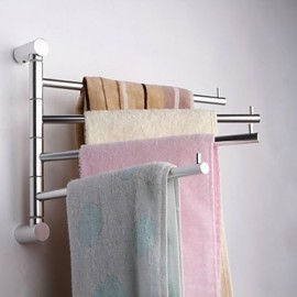 Bathroom Products, 1 pc Contemporary Aluminum Towel Bar Bathroom