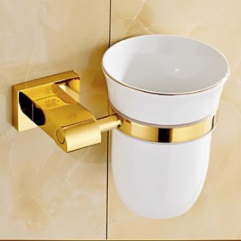 Toilet Brush Holder, 1 pc Neoclassical Brass Toilet Brush Holder Bathroom