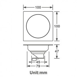 Drains, 1 pc Modern Stainless Steel Drain Bathroom