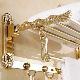 Towel Bars, Multifunction Modern Metal Bathroom Shelf Wall Mounted