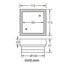 Drains, 1 pc Modern Brass Drain Bathroom