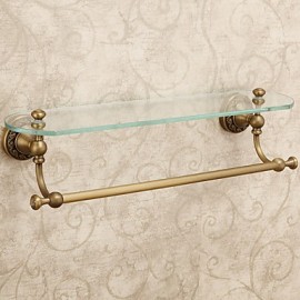 Bathroom Products, 1 pc Antique Brass Bathroom Shelf Bathroom