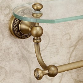 Bathroom Products, 1 pc Antique Brass Bathroom Shelf Bathroom