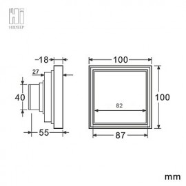 Drains, 1 pc Modern Brass Drain Bathroom