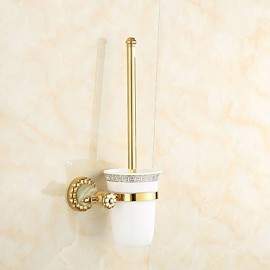 Bathroom Accessory Set, 1set Neoclassical Brass Bathroom Accessory Set Bathroom