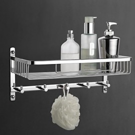 Towel Bars, 1pc High Quality Contemporary Brass Bathroom Shelf